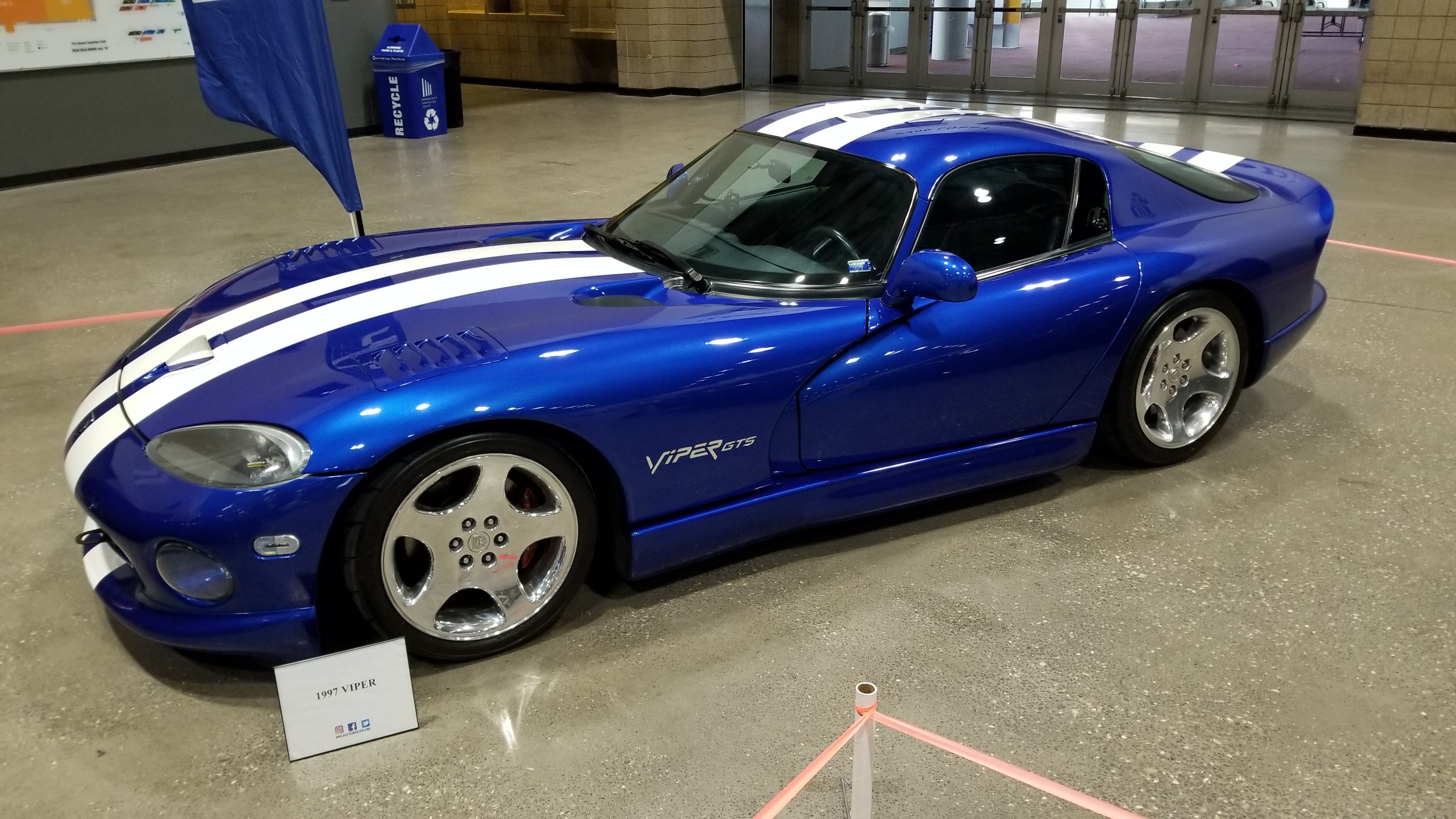 1997 Dodge Viper at the Kansas City Auto Show